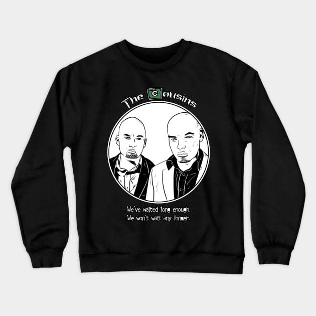 The Cousins - Breaking Bad Crewneck Sweatshirt by Black Snow Comics